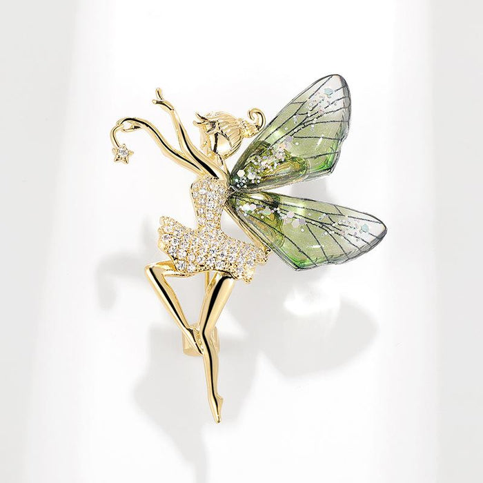 Transparent Wings Dragonfly Brooch Clothing Accessories Butterfly Corsage Bee Pin