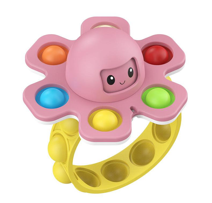 Rotating Face-changing Octopus Spinning Rodent Vanguard Bracelet