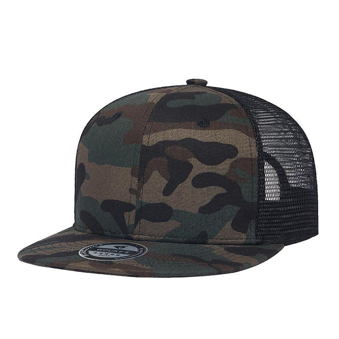 New Summer Camouflage Fashion Versatile Baseball Cap Net Cap