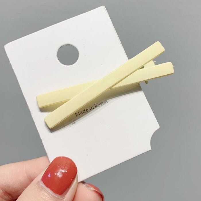 （3PCS）Cross Scrub Hair Clips