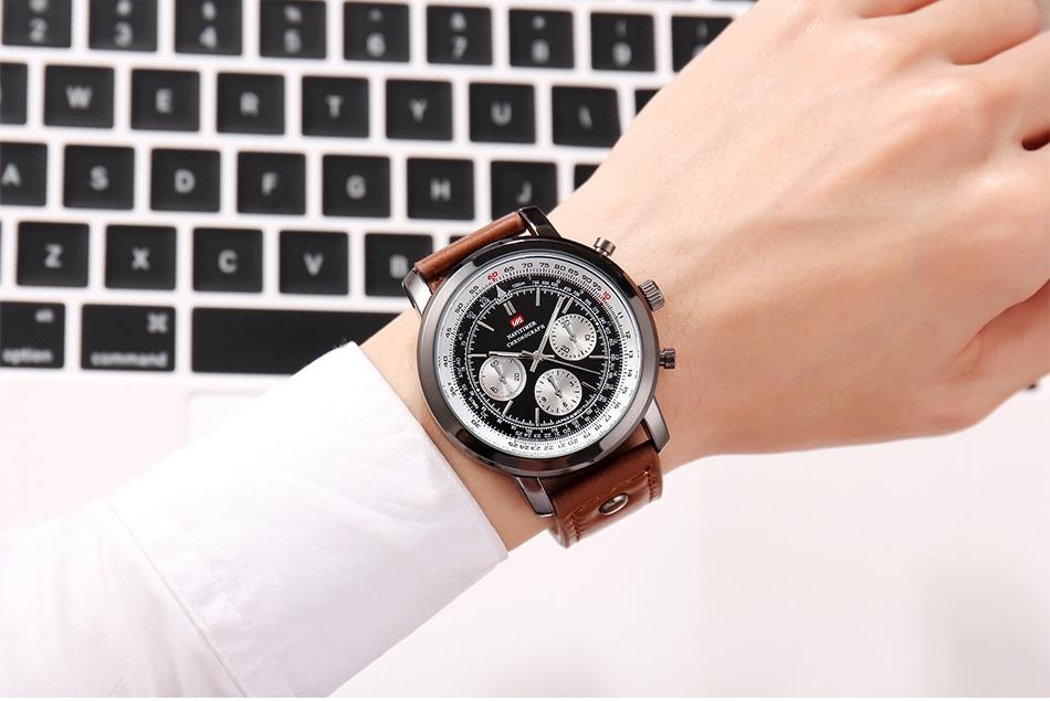 Movement Men Wristwatch Pilot Blackbird Chronograph Fashion Watch Brand Luxury Sports Watches