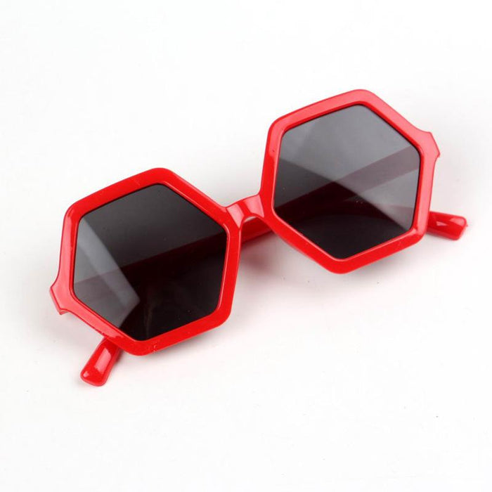 Children's Sunglasses hexagonal diamond Sunglasses