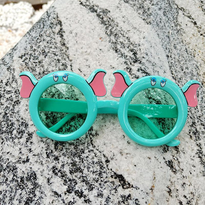 Children's Fashion Cute Cartoon Elephant UV400 Sunglasses