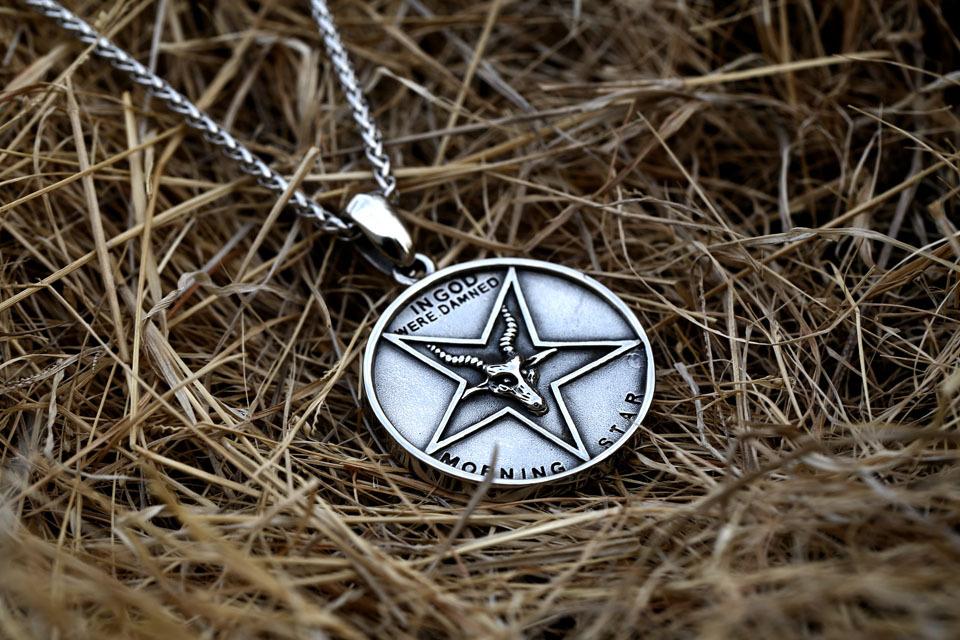 Jesus Satan Titanium Steel Jewelry (Only Pendant, No Necklaces)