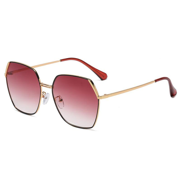 Large frame sunglasses anti ultraviolet Sunglasses