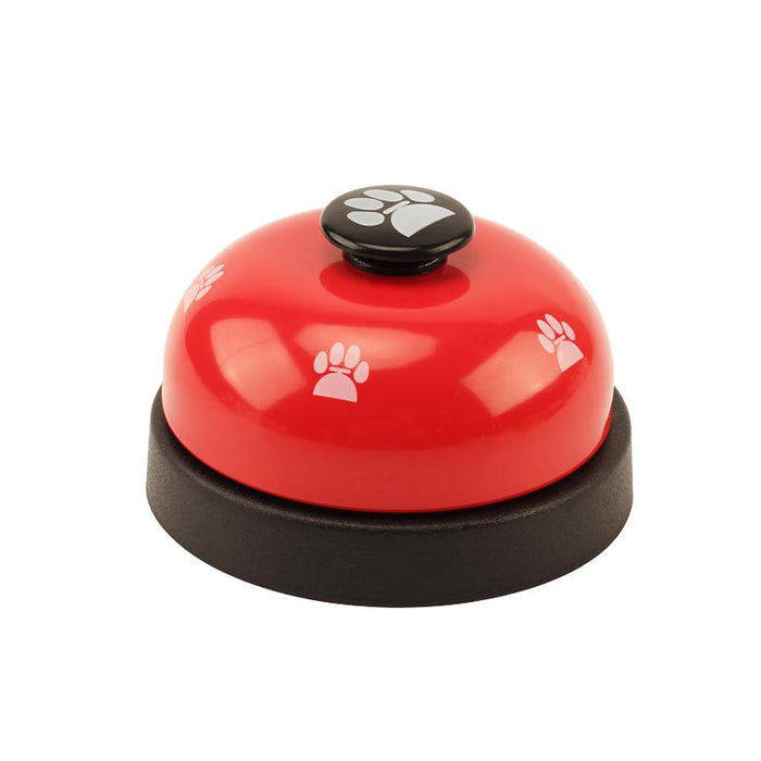 Pet Toy Training Called Dinner Small Bell Footprint Ring