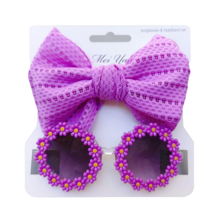 Kids Sunglasses Headband Set