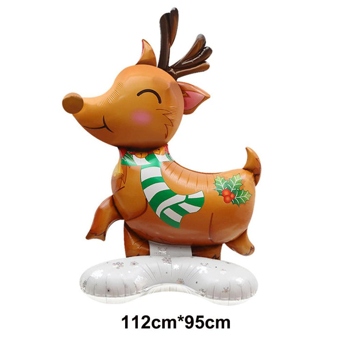 Jumbo Gingerbread Man Foil Christmas Balloon