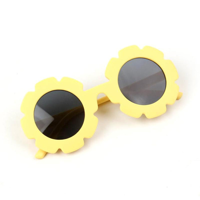 Children's Sunglasses flower glasses UV Scrub