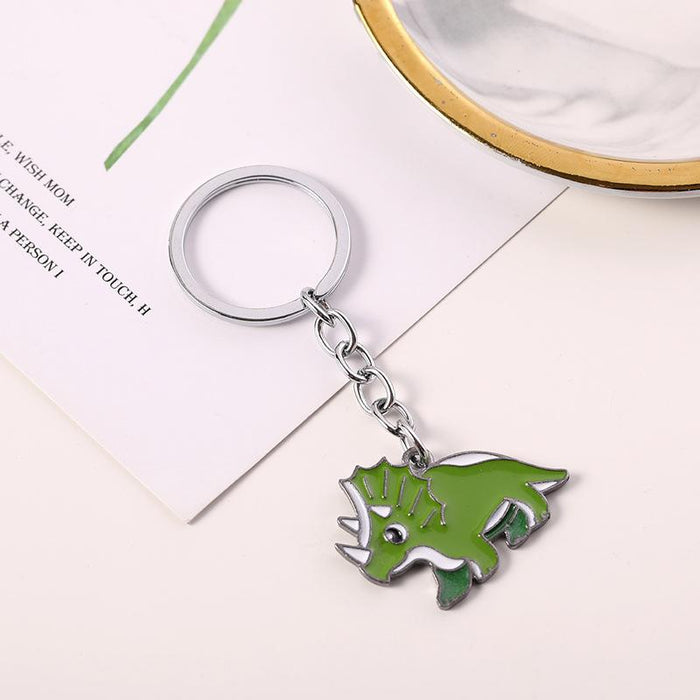 Creative Exquisite Cartoon Dinosaur Keychain