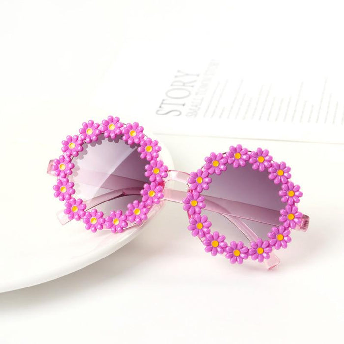 Children's Sunglasses small flower beach glasses