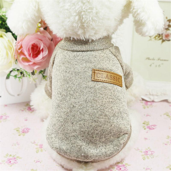 Puppy Clothes Soft Pet Dog Sweaters Dog Winter Chihuahua Clothes