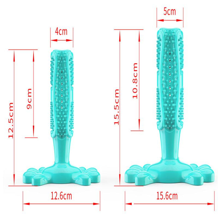 Brand New Rubber Hole Dog Toy Dog Toothbrush Toy Dog Accessories