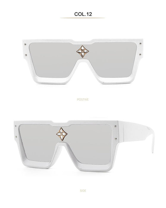 Sunglasses men's and women's Square Rhinestone Sunglasses