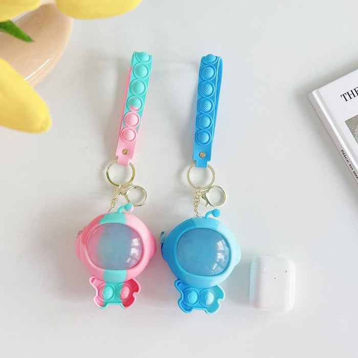 Astronaut Bag Ornament Decompression Toy Silicone