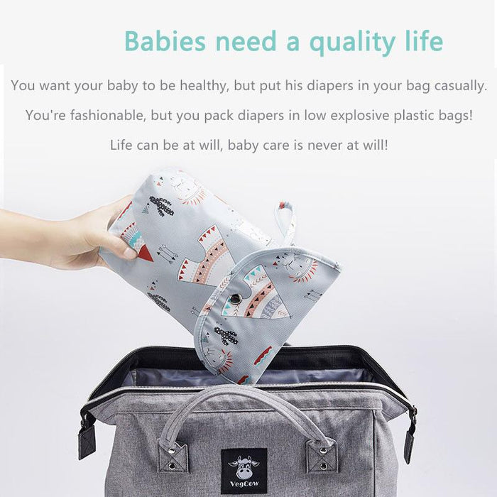 Waterproof and Reusable Baby Diaper Large Capacity