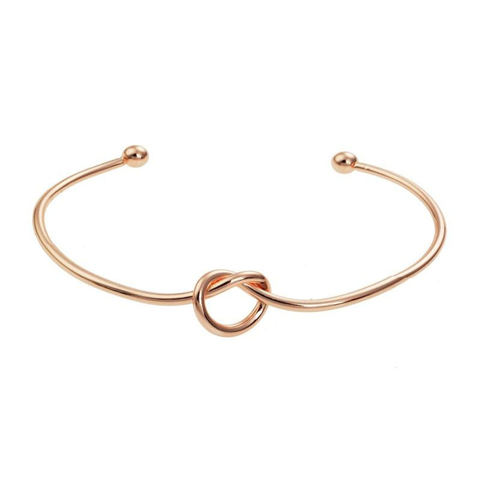 Simple Metal Open Bracelet