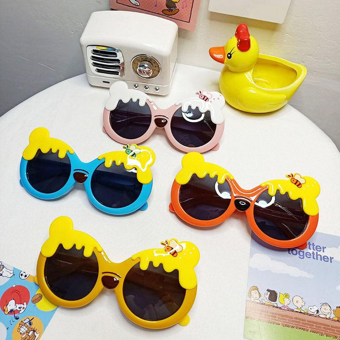 Honey Bee Bear Children‘s Cartoon Polarized Sunglasses