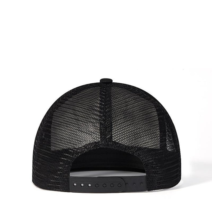 New Simple and Fashionable Horizontal Bar Camouflage Net Hat