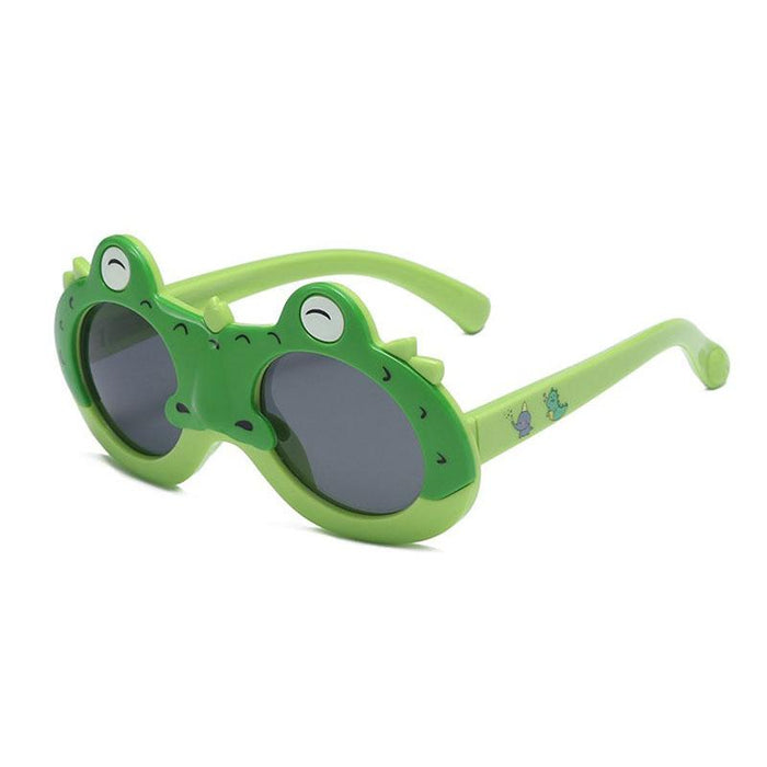 Cartoon Crocodile Silicone UV Proof Children's Sunglasses