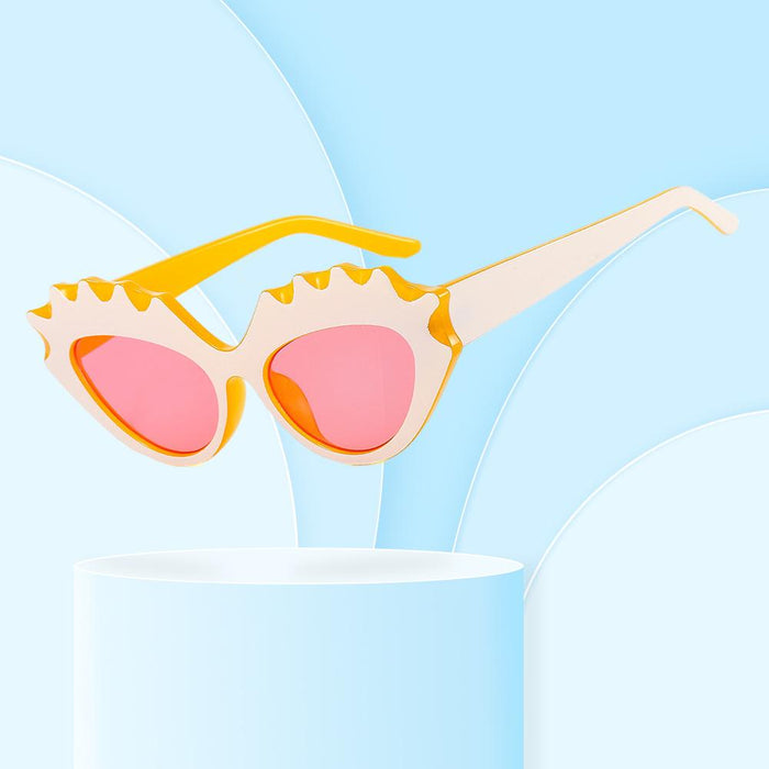 Retro new cat's eye candy colored Sunglasses