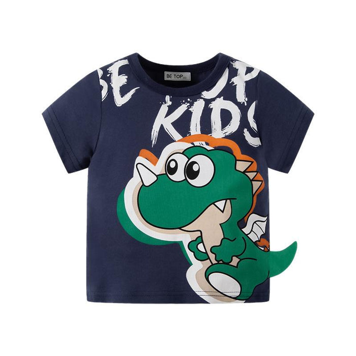 Three dimensional dinosaur children's Short Sleeve T-Shirt