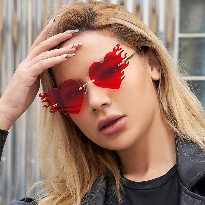 New Heart Broken Love Sunglasses