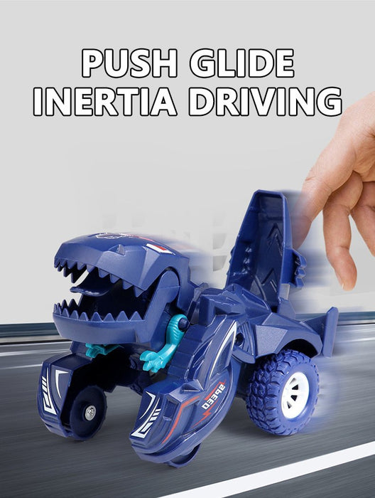 New Transforming Dinosaur Car Transforming Car Toy Coasting