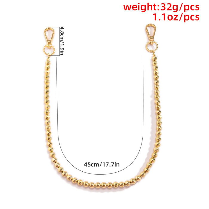 Retro Round Bead Body Chain Personality Simple Waist Chain