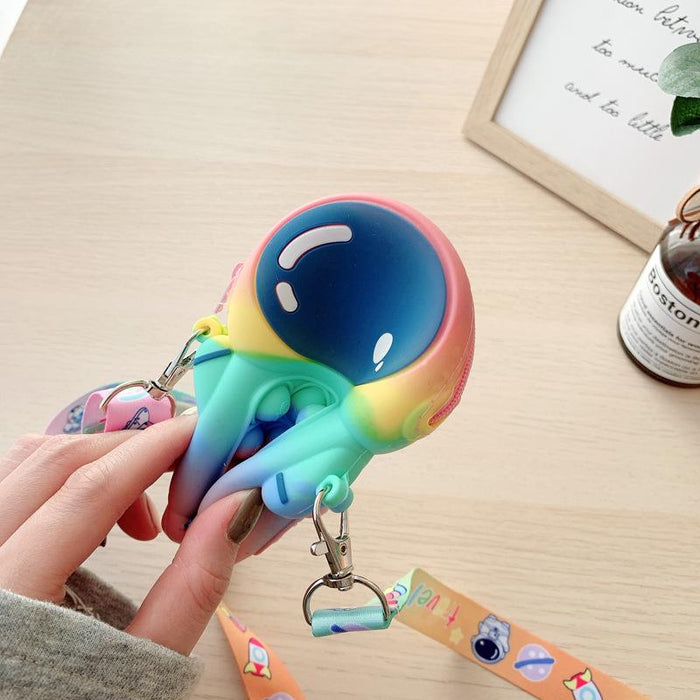 Messenger bag decompression vent toy student bag