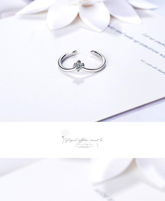 New Style Simple V-shaped Open Ring