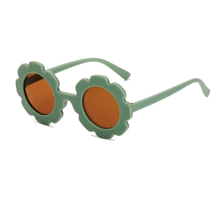 Children's Sunglasses round frame frosted glasses