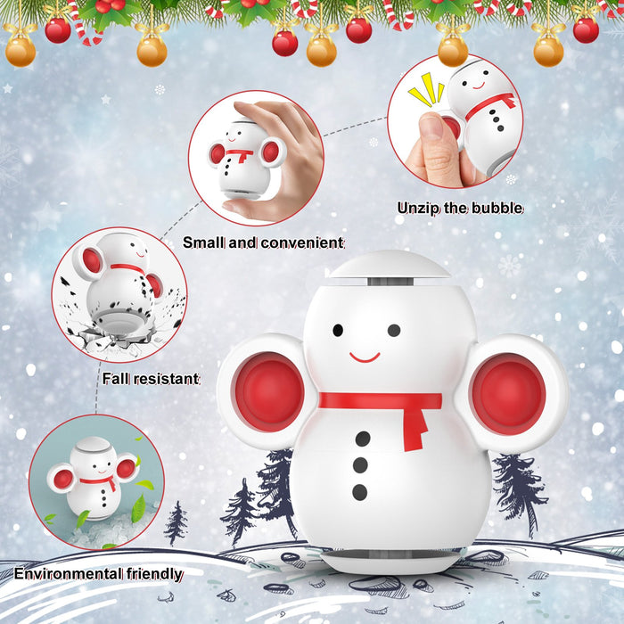 Decompression Pinch Music Spinning Top Bubble Decompression Toys