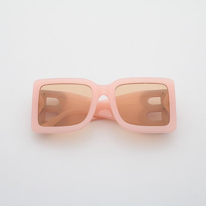 Large frame B letter Sunglasses