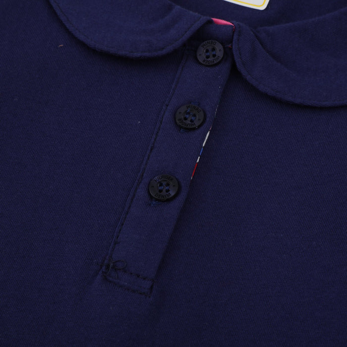 Lapel princess skirt lovely children's skirt