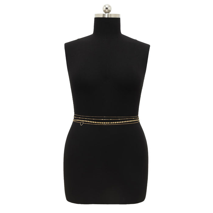 Sexy Sequin Tassel Multi-layer Body Chain Female Waist Chain