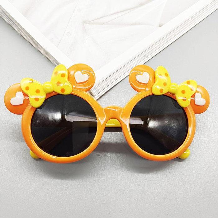 UV400 UV Proof Cartoon Round Frame Children's Sunglasses