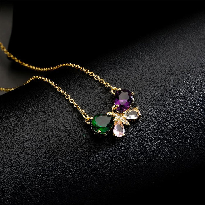 New Fashion Exquisite Butterfly Pendant Women's Necklace