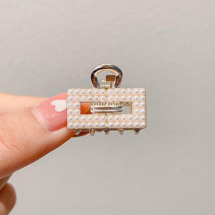 Pearl hair clip bang clip