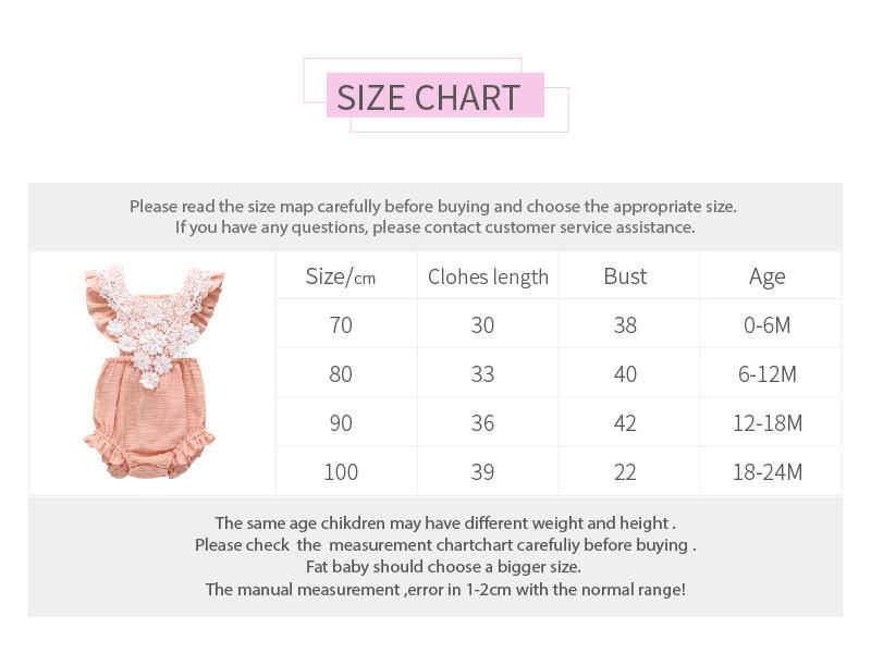 Summer Infant Jumpsuit Back Lace up Romper