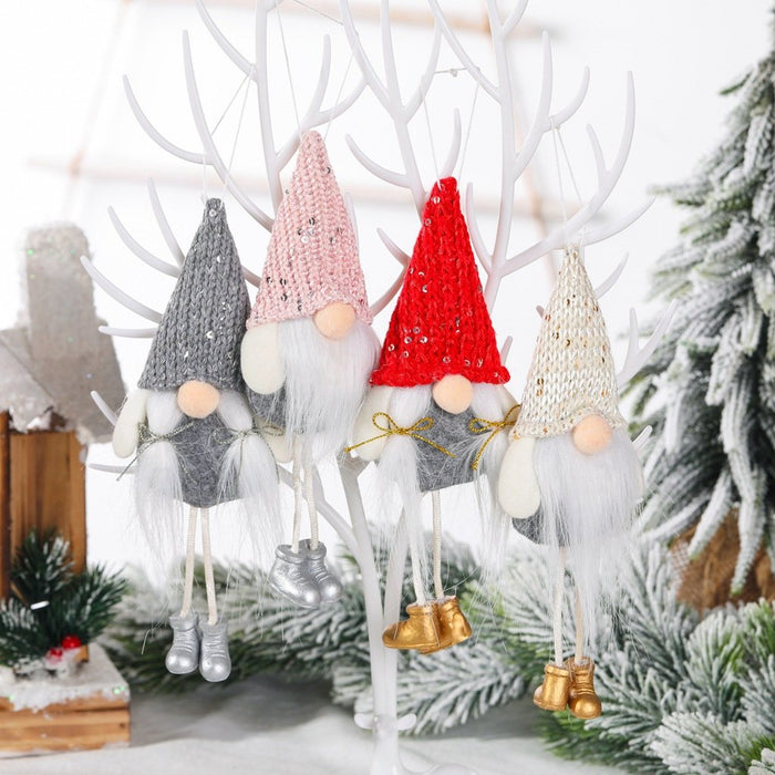 Christmas Decoration Faceless Doll Hanging Ornaments