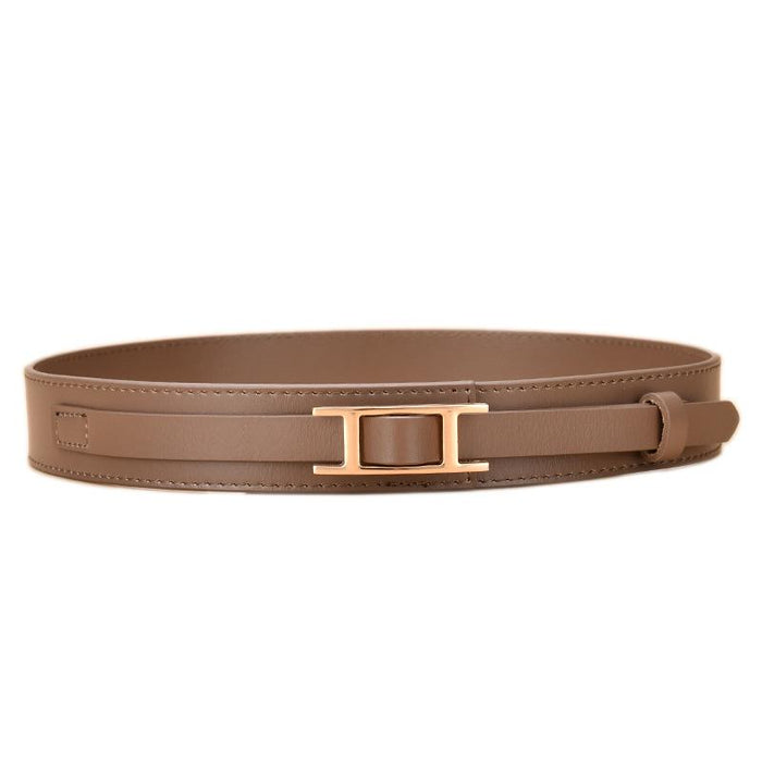 Women's Belt Decorated with Parka Waist Elastic Belt