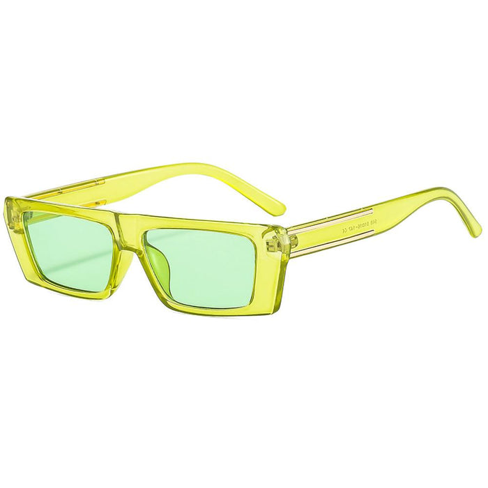 Square small frame sunglasses