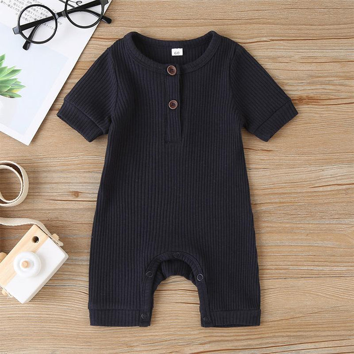 Summer Short Sleeve Baby Romper