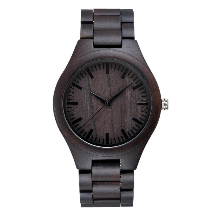 2022 New Fashion Simple Wooden Watch Couple Watch