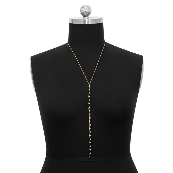 New Sexy Star Tassel Necklace Body Chain