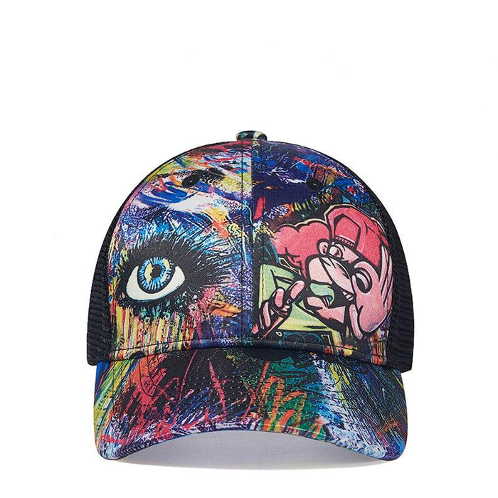 New Summer Baseball Cap Graffiti Sun Hat