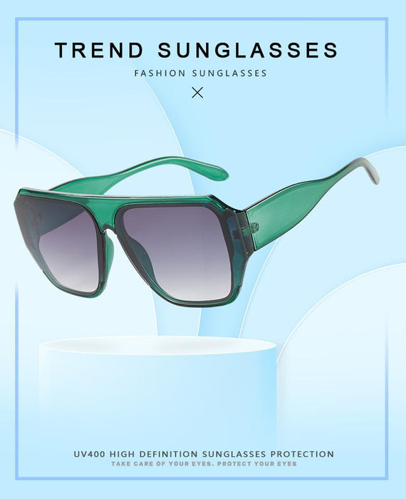 Contrast Sunglasses square frame