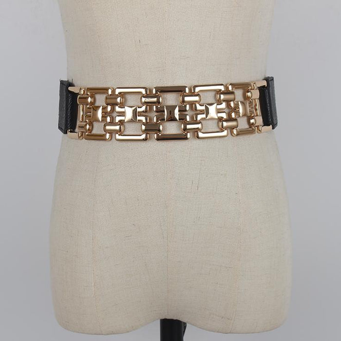 Black Fashion Simple Women's Belt