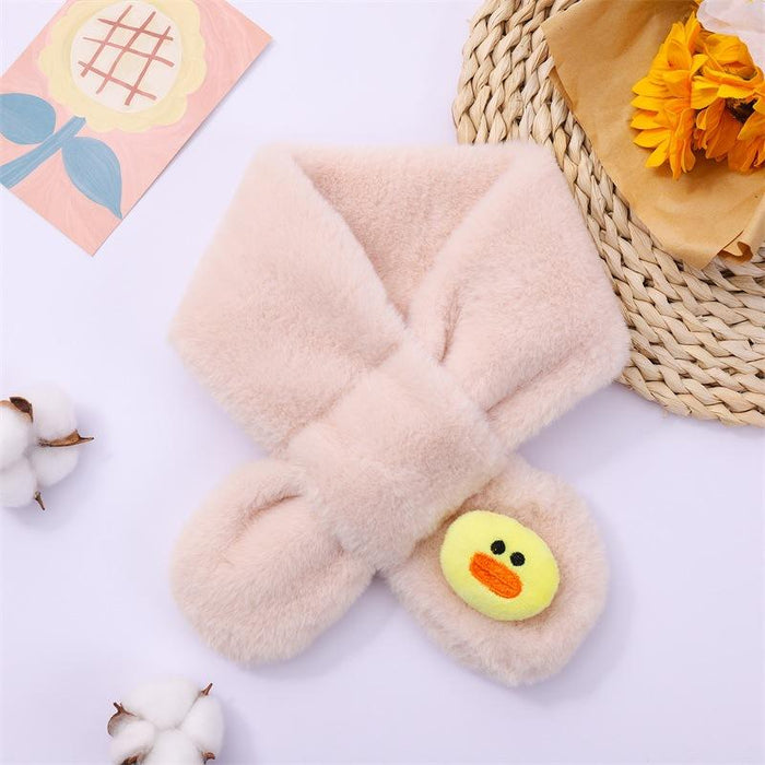 Cartoon Baby Winter Warm Thicken Scarfs